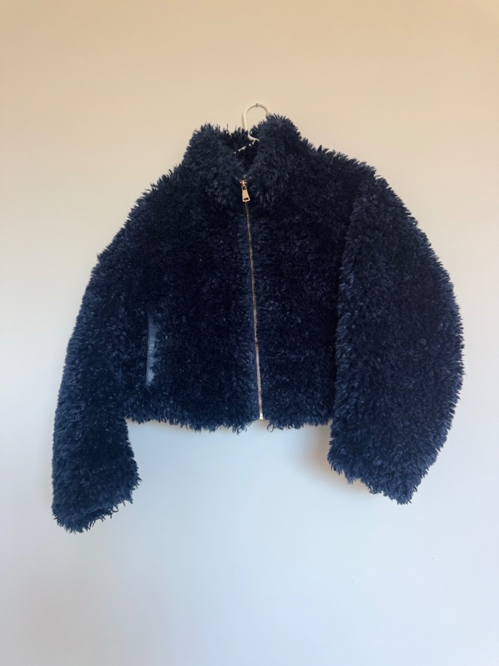 Blue Anthropologie sherpa Jacket